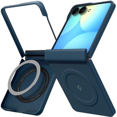 Защитный чехол Spigen AirSkin Aramid (MagFit) для Samsung Galaxy Flip 8 (ACS11514) - Navy