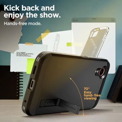 Защитный чехол Spigen (SGP) Tough Armor для Samsung Galaxy Xcover 7 (G556) ACS07505 - Black