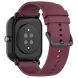 Ремінець Deexe Silicone Band для годинників з шириною кріплення 22мм - Wine Red