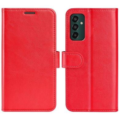Чехол-книжка Deexe Wallet Style для Samsung Galaxy M13 (M135) - Red