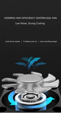Кулер-вентилятор для смартфона DIVI Smartphone Clip Cooler - Black