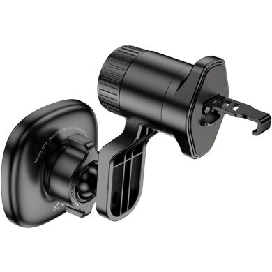 Автомобільний тримач Hoco H74 - Black / Metal Gray
