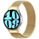 Ремешок Deexe Milanese QuickFit для Samsung Galaxy Watch 4 / 4 Classic / 5 / 5 Pro / 6 / 6 Classic - Gold. Фото 5 из 11