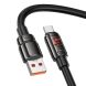 Кабель Hoco U143 USB to Type-C (5A, 1.2m) - Black