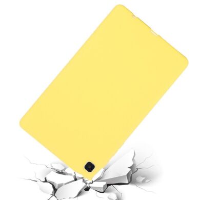 Защитный чехол Deexe Silicone Shell для Samsung Galaxy Tab A7 Lite (T220/T225) - Yellow