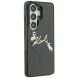 Захисний чохол Karl Lagerfeld IML Choupettes Karl Script Logo MagSafe для Samsung Galaxy S26 Ultra (KLHMS26L5HKSCAK) - Black