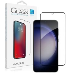 Защитное стекло ACCLAB Full Glue для Samsung Galaxy S23 (S911) - Black