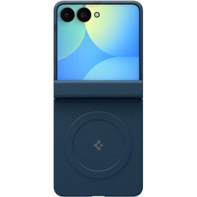 Защитный чехол Spigen AirSkin Aramid (MagFit) для Samsung Galaxy Flip 8 (ACS11514) - Navy