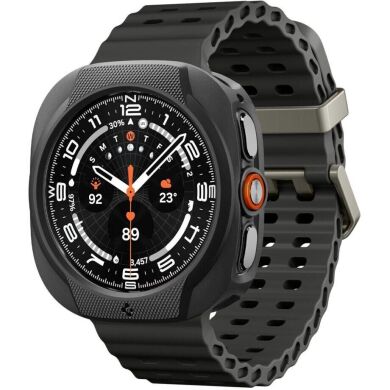 Защитный чехол Spigen Liquid Air Case для Samsung Galaxy Watch Ultra 2 (ACS11610) - Matte Black