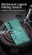 Защитный чехол UniCase Mechanical Legend для Samsung Galaxy Fold 8 Ultra - Silver. Фото 4 из 13