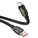 Кабель Hoco U143 USB to Type-C (5A, 1.2m) - Black