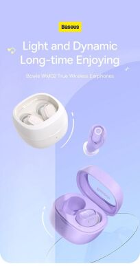 Бездротові навушники Baseus Bowie WM02 (NGTW180002) - Creamy White