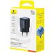 Сетевое зарядное устройство Baseus PicoGo Type-C (45W) P10176800123-00 - Black. Фото 3 из 16