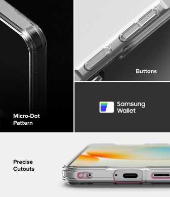 Захисний чохол Ringke Fusion Card для Samsung Galaxy A57 (A576) 8800328818019 - Clear