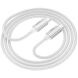 Кабель Hoco U134 Primero 240W Type-C to Type-C (5A, 1.8m) - Gray. Фото 4 из 7