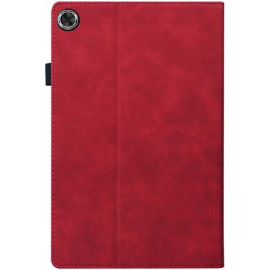 Чехол Deexe Business Style для Samsung Galaxy Tab A9 / Tab A11 (Х130/135/X110/115) - Red