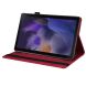 Чехол Deexe Business Style для Samsung Galaxy Tab A9 / Tab A11 (Х130/135/X110/115) - Red. Фото 3 из 9