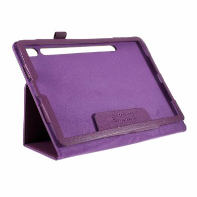 Чехол Deexe Folder Style для Samsung Galaxy Tab S6 (T860/865) - Purple