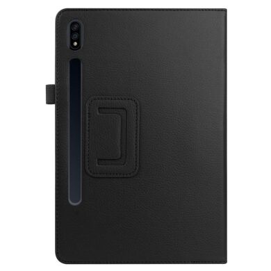 Чохол Deexe Folder Style для Samsung Galaxy Tab S7 Plus (T970/975) / S8 Plus (T800/806) - Black