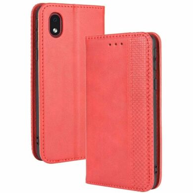 Чохол Deexe Retro Style для Samsung Galaxy A01 Core (A013) - Red