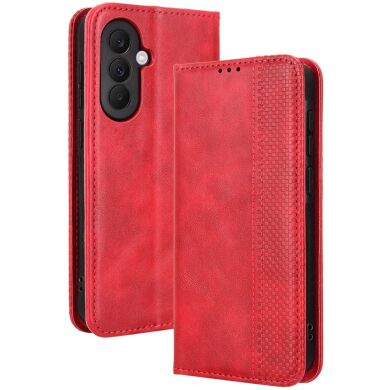 Чехол Deexe Retro Style для Samsung Galaxy A37 (A376) - Red