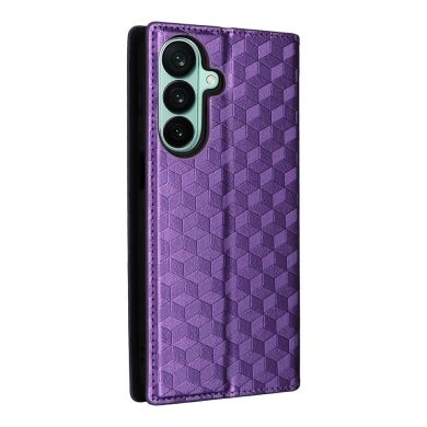 Чехол Deexe Rhombus Book для Samsung Galaxy A27 (A276) - Purple