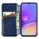 Чехол Deexe Rhombus Wallet для Samsung Galaxy A06 (A065) - Blue. Фото 2 из 6