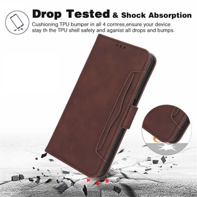 Чехол Deexe Wallet Stand для Samsung Galaxy A07 (A075) - Red