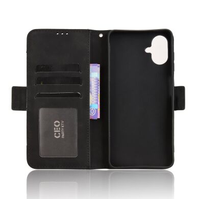 Чехол Deexe Wallet Stand для Samsung Galaxy A07 (A075) - Black