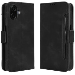 Чехол Deexe Wallet Stand для Samsung Galaxy A07 (A075) - Black