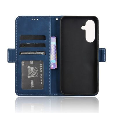 Чехол Deexe Wallet Stand для Samsung Galaxy A36 (A366) - Blue