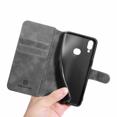 Чехол DG.MING Retro Style для Samsung Galaxy A10s (A107) - Grey