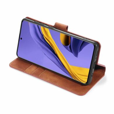 Чехол DG.MING Retro Style для Samsung Galaxy A51 (А515) - Brown