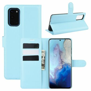 Чехол-книжка Deexe Book Type для Samsung Galaxy S20 (G980) - Blue