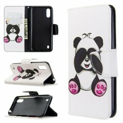 Чохол-книжка Deexe Color Wallet для Samsung Galaxy A01 (A015) - Baby Panda