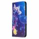 Чехол-книжка Deexe Color Wallet для Samsung Galaxy A20s (A207) - White Butterflies and Flower