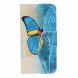 Чохол-книжка Deexe Color Wallet для Samsung Galaxy A70 (A705) - Blue Butterfly
