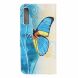 Чохол-книжка Deexe Color Wallet для Samsung Galaxy A70 (A705) - Blue Butterfly