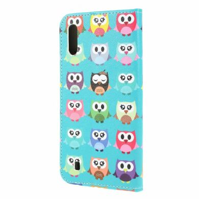 Чохол-книжка Deexe Color Wallet для Samsung Galaxy M10 (M105) - Cute Owls