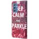 Чехол-книжка Deexe Color Wallet для Samsung Galaxy M52 (M526) - Keep Calm and Sparkle. Фото 3 из 6