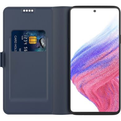Чохол-книжка Deexe Faro Wallet для Samsung Galaxy S26 FE - Blue