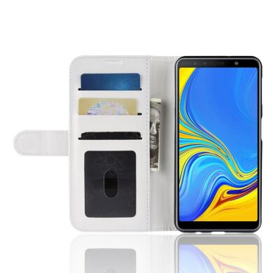 Чехол-книжка Deexe Wallet Style для Samsung Galaxy A7 2018 (A750) - White