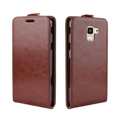 Чехол Deexe Flip Case для Samsung Galaxy J6 2018 (J600) - Brown