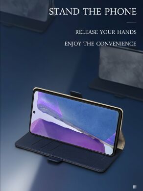 Чехол-книжка DZGOGO Milo Series для Samsung Galaxy Note 20 (N980) - Black