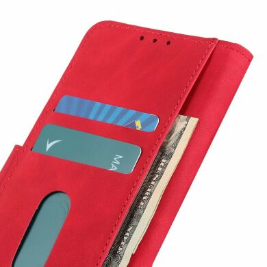 Чохол-книжка KHAZNEH Retro Wallet для Samsung Galaxy S20 FE (G780) - Red