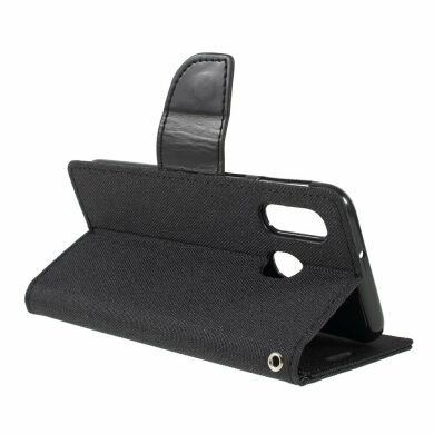Чохол-книжка MERCURY Canvas Diary для Samsung Galaxy A40 (А405) - Black