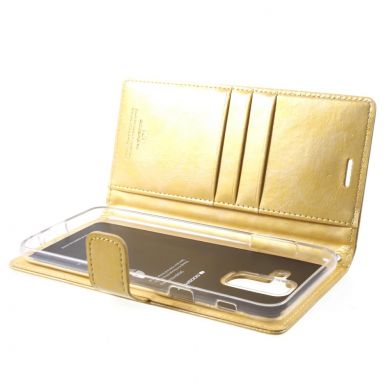 Чохол-книжка MERCURY Classic Wallet для Samsung Galaxy A6+ 2018 (A605), Gold