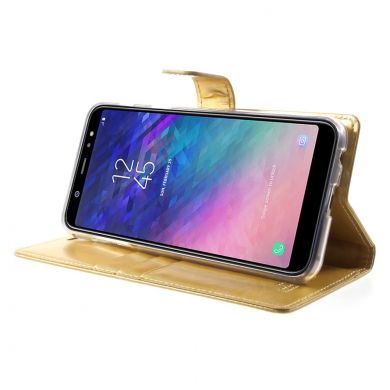 Чохол-книжка MERCURY Classic Wallet для Samsung Galaxy A6+ 2018 (A605), Gold