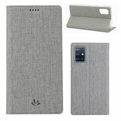 Чехол-книжка VILI DMX Style для Samsung Galaxy A51 (А515) - Grey