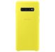 Чехол Silicone Cover для Samsung Galaxy S10 Plus (G975) EF-PG975TYEGRU - Yellow. Фото 1 из 4